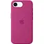 Чехол Silicone Case with MagSafe для Apple iPhone 16e Fuchsia AAA [138724] - миниатюра 1