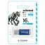 Flash Wibrand USB 2.0 Cougar 16Gb Blue - мініатюра 2