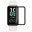 Полимерная пленка 3D (full glue) (тех.пак) для Xiaomi Amazfit Band 7 Черный - миниатюра 1