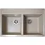 Кухонна мийка Romzha Valuri 78-2D Piesok (301) - мініатюра 1