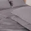 Простирадло MirSon Tencel №06 Gray 180x220 см (2200009370694) - мініатюра 3