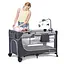 Кровать-манеж с пеленатором Kinderkraft Leody Grey (KCLEOD00GRY00AC) - миниатюра 9