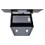 Вытяжка декоративная наклонная Minola HDN 6232 BL/INOX 700 LED - миниатюра 4