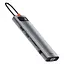 Usb Hub Baseus Metal Gleam Series 11-in-1 Multifunctional Type-C Серый (CAHub-CT0G) - миниатюра 2