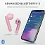 Наушники TWS Trust Primo Touch True Wireless Mic Pink (23782) - миниатюра 5