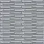 Самоклеющаяся 3D панель 3080x700x5мм Кладка Серебро SW-00001760 - миниатюра 2