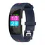 Розумний фітнес-браслет Jiks Fit з тонометром та виміром ЕКГ (Синьо-червоний) - мініатюра 1