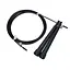Скакалка скоростная MS 3765(Black) 290 см, ручка пластик, веревка резина+металл - миниатюра 1