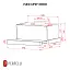 Вытяжка телескопическая PERFELLI ISEO 6PSF NERO - миниатюра 12