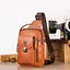 Кожаный мужской рюкзак слинг с ручкой BULL 26х18х8 см sum0028262 - миниатюра 1
