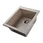 Гранитная мойка Globus Lux Lama песчаный 410x500 мм А0004, Sand - миниатюра 2
