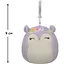 Мягкая игрушка Squishmallows Белка Сидни на клипсе 9 см (SQCP00180) - миниатюра 2