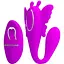 Вібратор для пар Pretty Love Chimera RC Stimulator 8.5 см фіолетовий - мініатюра 1