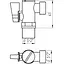 Кран кульовий кутовий з фільтром Solomon 1/2″x1/2″ А7041(7043) 000001161 - мініатюра 5