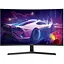 Изогнутый монитор 2E 31,5` G3223B GAMING, Black, WLED, VA, 2560x1440 (16:9), 1 мс, 165 Гц, 250 кд/м², 4000:1, R1500, 178°/178°, 2xHDMI/DP, VESA 100x100 мм, FreeSync, G-Sync (2E-G3223B-01.UA) - миниатюра 1