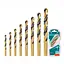 Набір свердел Total TACSD0801 по металу 2-8 мм 8 шт. - мініатюра 1