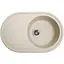 Гранітна кухонна мийка Romzha Elegancia 77 Avena (501) з крилом - мініатюра 1
