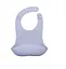 Силіконовий нагрудник слюнявчик 31х22 см, без бісфенолу А, Leaden - мініатюра 1
