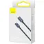 Кабель Baseus Crystal Shine Series USB-C to USB-C 100W 1.2m Black (CAJY000601) [141252] - мініатюра 7