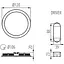 Світильник Kanlux Rounda V2LED6W-WW-B down-light (33562) - мініатюра 3