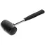 Киянка гумова чорна Сила з металевою рукояткою 450 гр - мініатюра 1