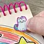 Книжка-розмальовка Ses Creative Єдиноріжка 15 сторінок 40 наліпок з блискітками (00111S) - мініатюра 4
