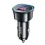 Адаптер автомобильный USAMS 95w Dual Ports Fast Car Charger US-CC146 C26 2 выхода - миниатюра 1