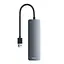 USB-хаб Baseus UltraJoy Series 4in1 USB-A to USB 3.0 15cm Gray (B0005280B811-00) - мініатюра 2