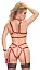 Бондажний набір Bad Kitty Naughty Toys Bondage Body L/XLчервоний - мініатюра 4