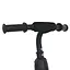 Детский беговел-велосипед MBB 1012-1 Profi Kids 12" EVA-колеса эксцентрик черно-голубой - миниатюра 2