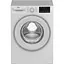 Пральна машина Beko B3WFU5723W, White, 7 кг, фронтальна, 15 програм, швидкість віджиму 1200 об/хв, пар, інвертор, клас енергоспоживання A+++, 84.5х60х49.6 см - мініатюра 1