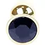 Анальна пробка Boss Of Toys Boss Series - Jewellery Gold Plug Black S, BS6400020, Золотий / Чорний - мініатюра 2