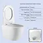 Набір Q-tap Nest 4 в 1 підвісний унітаз Robin Ultra Quiet 520x365x365 + комплект інсталяції QT13332381AW47499 - мініатюра 2