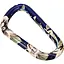 Брелок-карабин Munkees 3324 Flower blue 8 mm x 80 mm (1012-3324-BL) - миниатюра 1