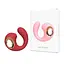 Клиторальный вакуумный стимулятор Дельфиний Лизун 9,8 см Красный K0937-1 - миниатюра 3