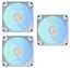Комплект вентиляторів APNX FP1-R 120 ARGB White - 3 Pack (APF3-PF11267.21) - мініатюра 1