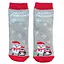 Дитячі Новорічні шкарпетки з індійської бавовни махрові Сніговик з Пінгвіном 423003 16-18 - мініатюра 1