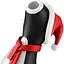 Вакуумный стимулятор Satisfyer Penguin Holiday Edition - миниатюра 5