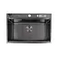 Кухонна мийка з нержавіючої сталі чорна з PVD покриттям мультифункціональна Nett NB-7048, Чорний - мініатюра 8