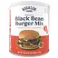 Фарш из черной фасоли для котлет бургеров Augason farms, 38 порций, 25 лет срок хранения - миниатюра 1