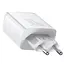 МЗП Baseus Compact Quick Charger 30W QC+PD (2USB-A/1C) (CCXJ-E) Білий - мініатюра 3