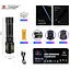 Ліхтар ручний акумуляторний BL BL-611-TG FLUORESCENCE zoom 1x26650 або 3xAAA - мініатюра 8