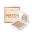 Хайлайтер запечений Bogenia Match Radiant Baked Highlighter (BG671), 002 Світло-бежевий - мініатюра 1