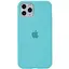 Чехол Epik Silicone Case Full Protective AA для Apple iPhone 11 Pro 5.8 Бирюзовый/Marine Green - миниатюра 1