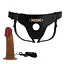 Страпон Pretty Love Harness Briefs Micheal 17.5 см коричневый - миниатюра 2