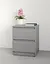 Приліжкова тумба MebelStar Нео 40x43x53 см Сіра мишка (MBS-1182) - мініатюра 1