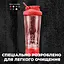 Шейкер спортивний електричний VOLTRX VortexBoost 600 мл Tritan Red (Vortex_Red) - мініатюра 8