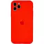 Чохол Epik Silicone Case Full Camera Protective (AA) для Apple iPhone 12 Pro Max (6.7) Червоний/Red - мініатюра 1