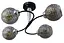 Современная люстра Brille LK-732S/4 E27 BK+CH - миниатюра 4