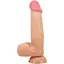 Фалоімітатор Baile Sliding Skin Bendable 8.5'' 21.8 см тілесний - мініатюра 1
